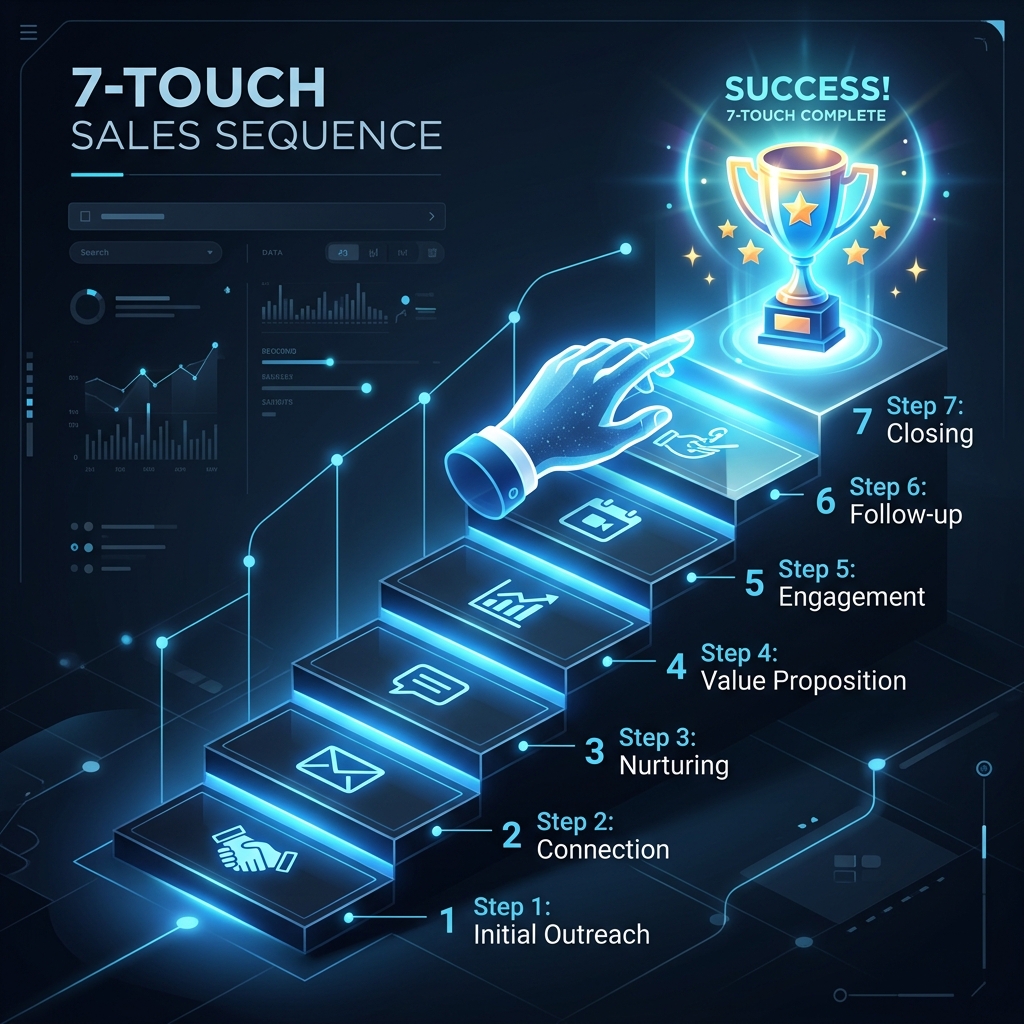 The 7-Touch Sales Sequence That Actually Converts
